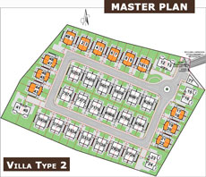 Master plan - Villa Type 2